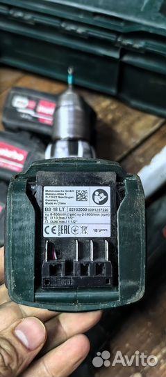 Шуруповерт metabo набор + Ушм