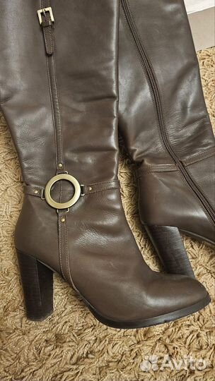 Сапоги женские натуральная кожа 40