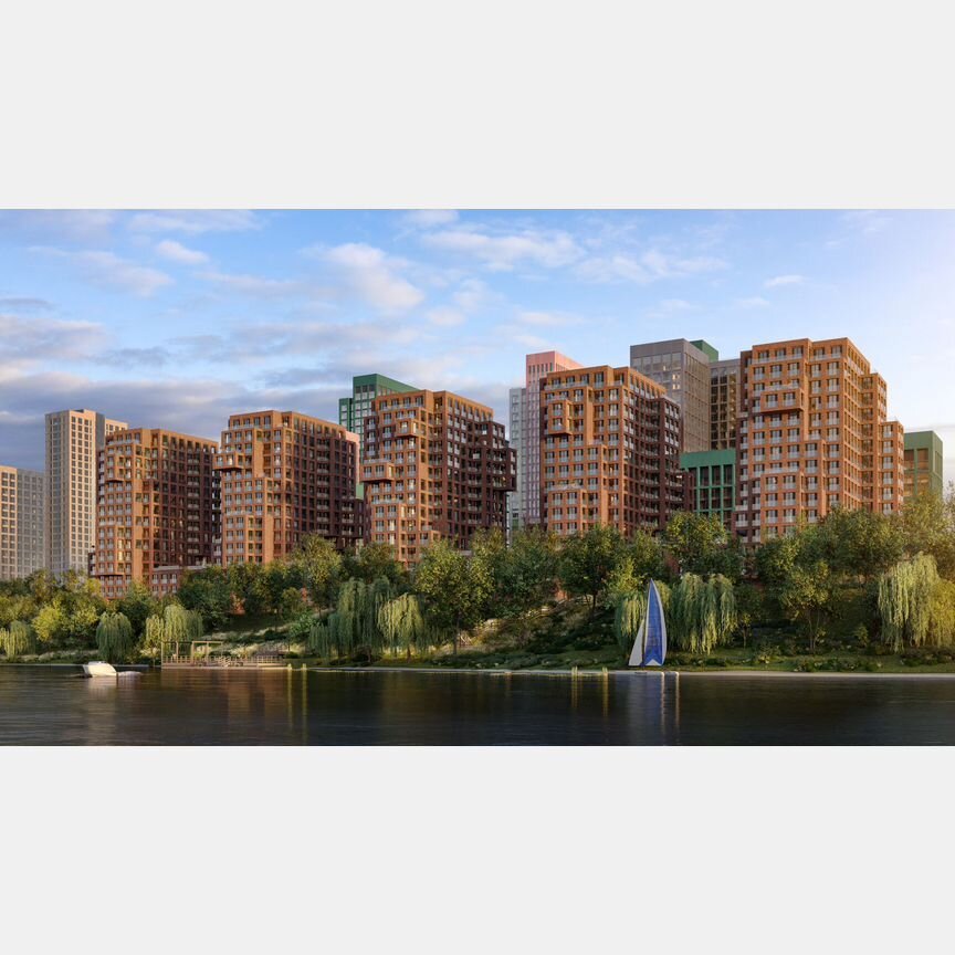 2-к. квартира, 67,2 м², 2/15 эт.