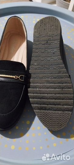 Мокасины женские 38 размер новые