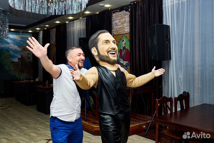 Куклы стрип ростовые,Мужчина Артур Пирожков