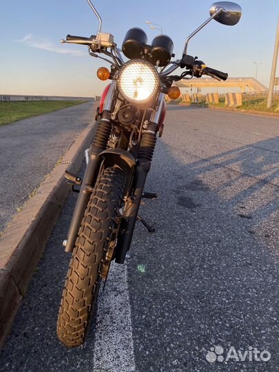 Combat 400 - Honda cb400ss 2018г скремблер +номер