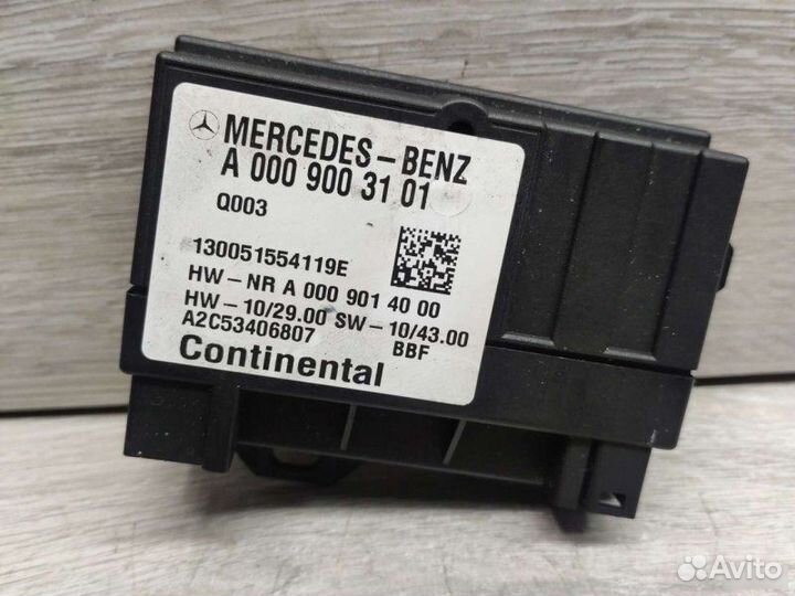 Блок управления топливным насосом Mercedes