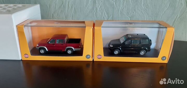 Dip models 1 43 УАЗ патриот и пикап