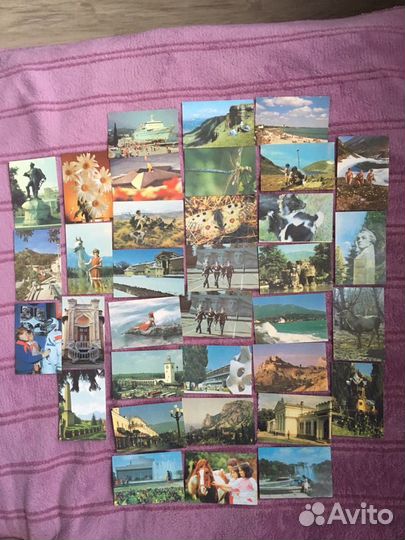 Календарики 35 шт серия Кавказская здравница