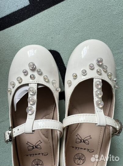 Нарядные туфли для девочки 28