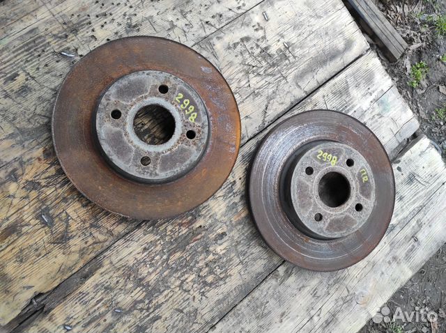 Диски тормозные передние Mazda Demio 2 DY3R DY3W