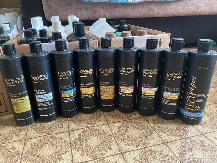 Шампуни Avon, бальзамы, маски, сыворотки