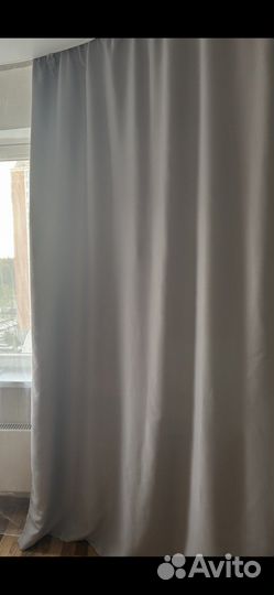 Шторы блэкаут 100 затемнение и тюль вуаль