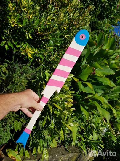 Рыба из твёрдых пород дерева. Рыбный интерьер