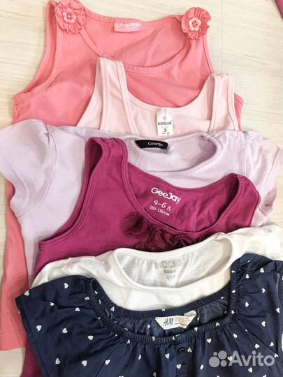Пакет вещей для девочки 116-122