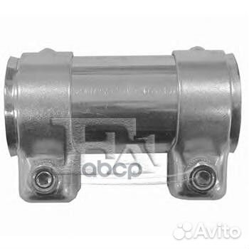 Хомут глушителя соединитель 50x80мм fiat: idea