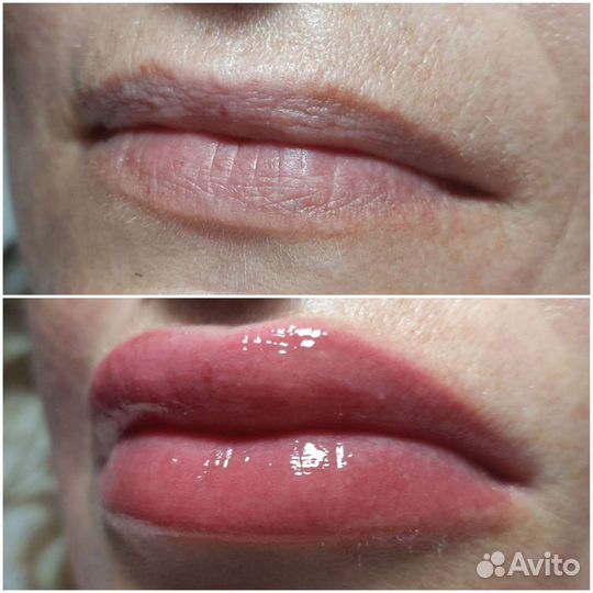 Пудровое напыление бровей, губ,межресничка,пермане