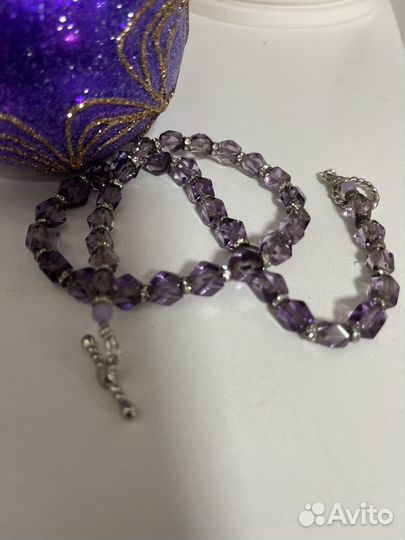 Бусы из аметиста