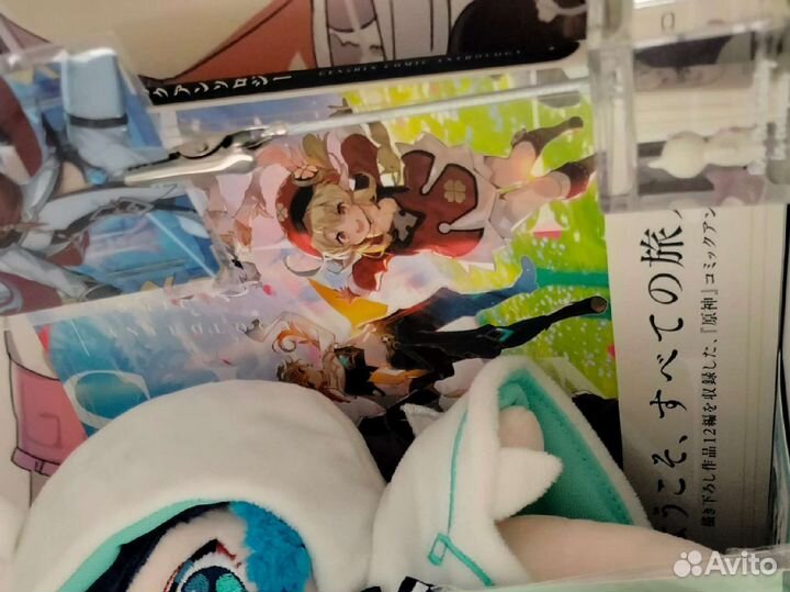 Манга на японском Геншин Импакт Сэйлор Мун