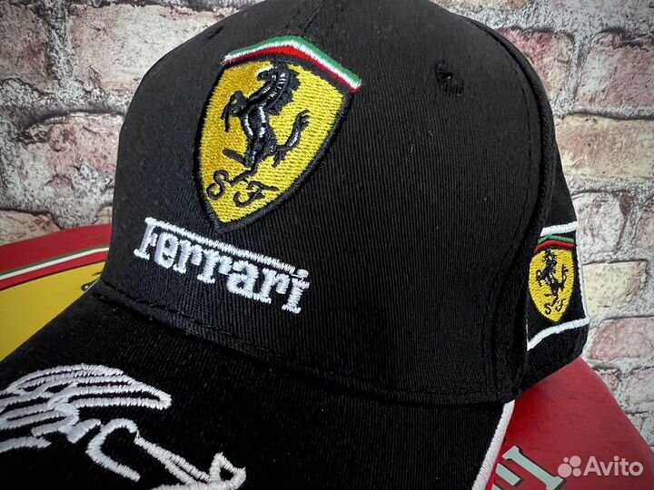 Бейсболка Кепка Ferrari F1 Арт 2780