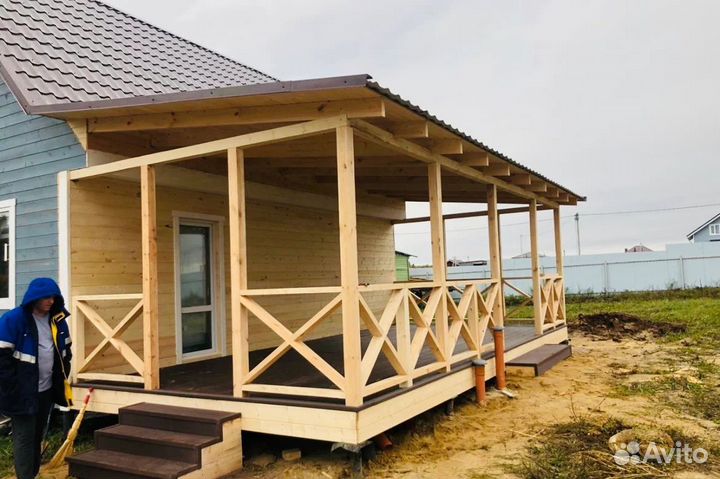 Террасы и беседки под ключ. Все виды пристроек