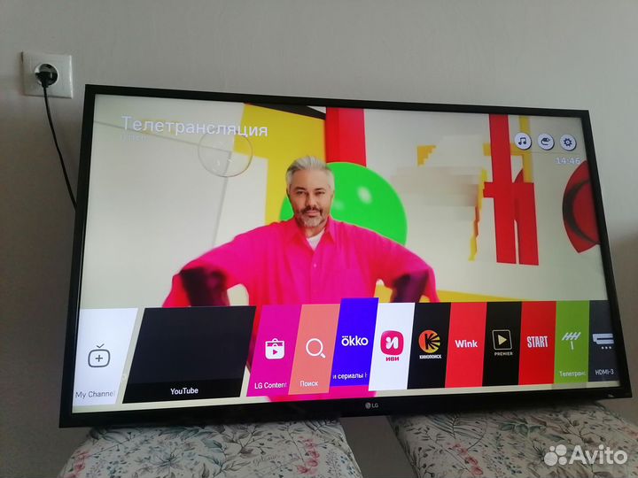 Телевизор LG 43uh610v