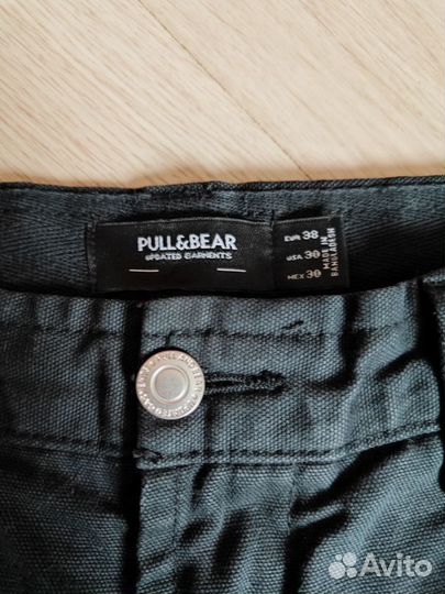 Джинсы карго pull and bear мужские