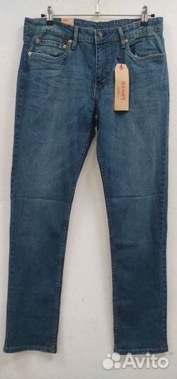 Джинсы мужские levis 511 W36 оригинал светло-синие