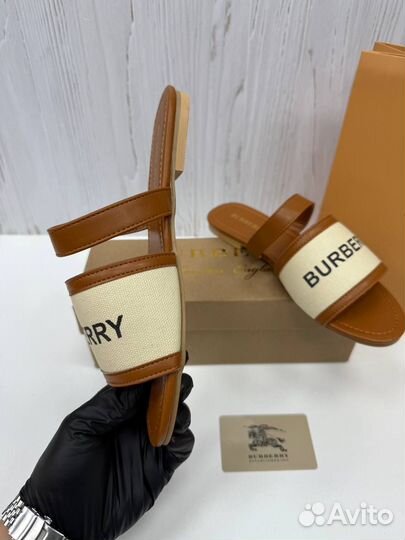 Шлепки / Тапочки Burberry Размеры 36-40