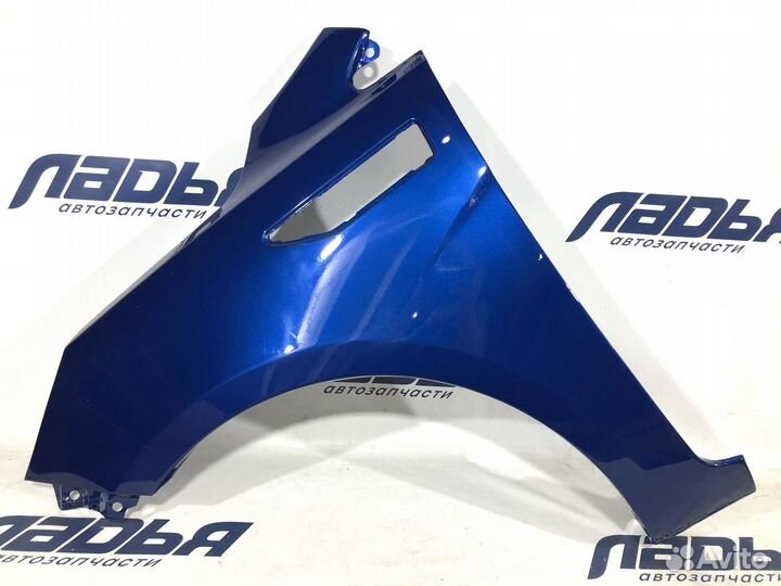 Крыло Kia Rio(11-17) левое Синий (WGM)