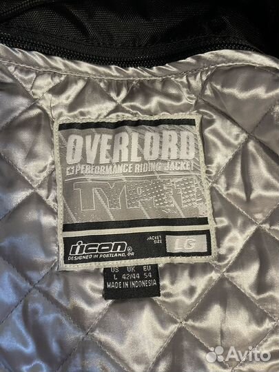 Icon Type 1 Overlord мотокуртка