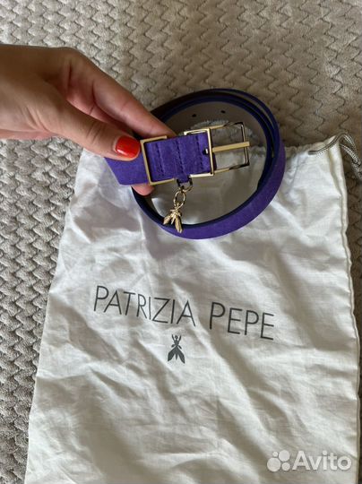 Ремень новый Patrizia Pepe Италия кожа