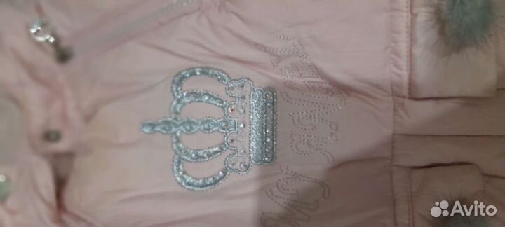 Зимний комбинезон для девочки