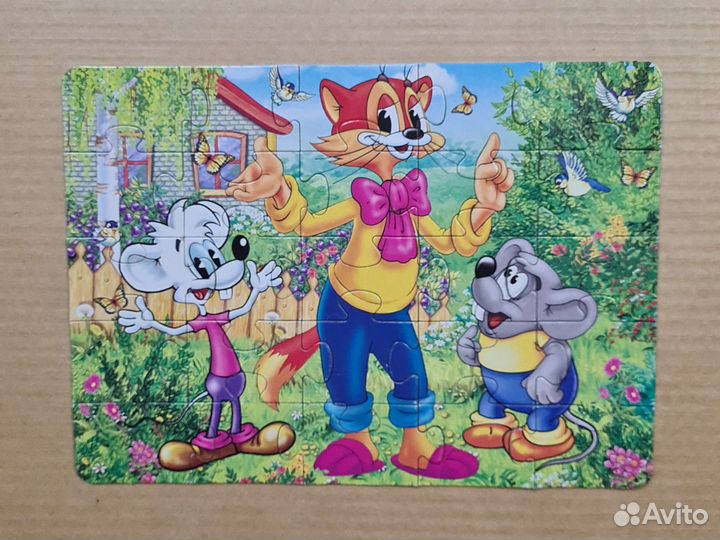 Пазл умка Леопольд 25 деталей