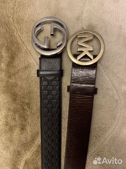 Ремень женский кожаный