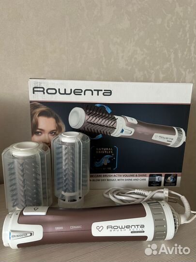 Фен щетка rowenta