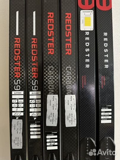 Лыжи беговые atomic redster s9