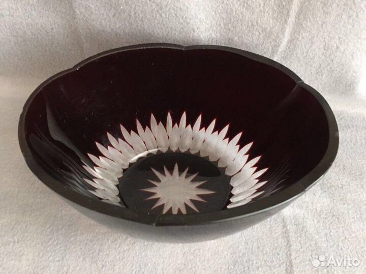 Цветной хрусталь СССР