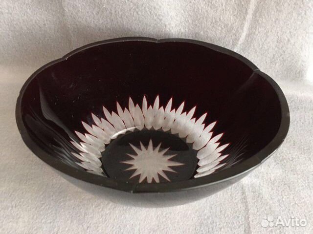 Цветной хрусталь СССР