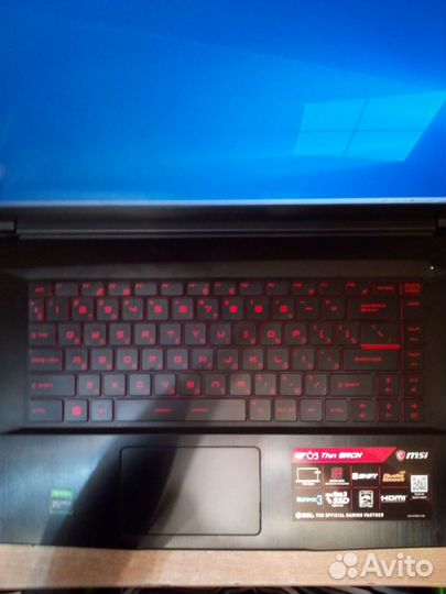 MSI Thin GF63 / Core i5-9300H / GTX 1050Ti