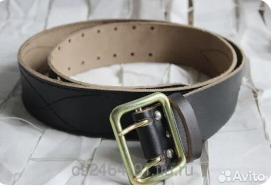 Мужской кожаный ремень