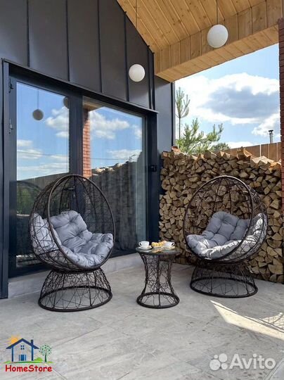 Набор садовой мебели orion из ротанга