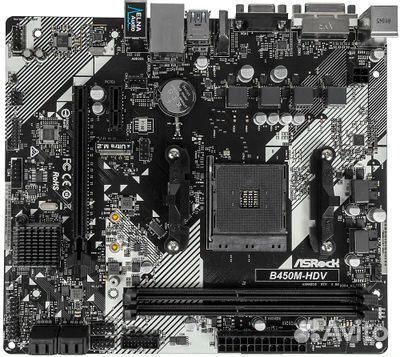 AMD Ryzen 5 2600 + ASRock B450M-HDV R4.0