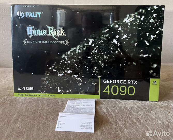 Видеокарта Palit GeForce RTX 4090 GameRock NEW