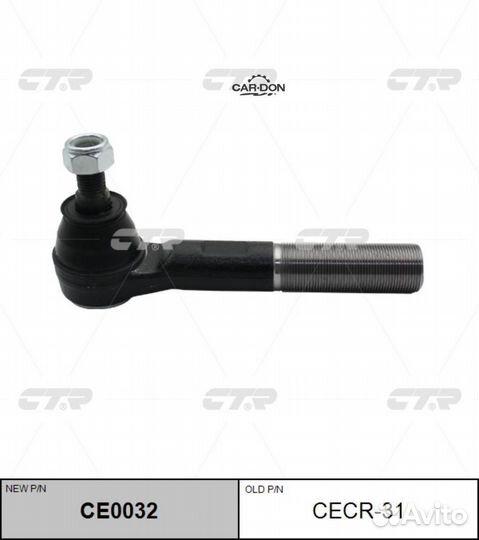 CTR cecr-31 Наконечник рулевой тяги правый jeep wr