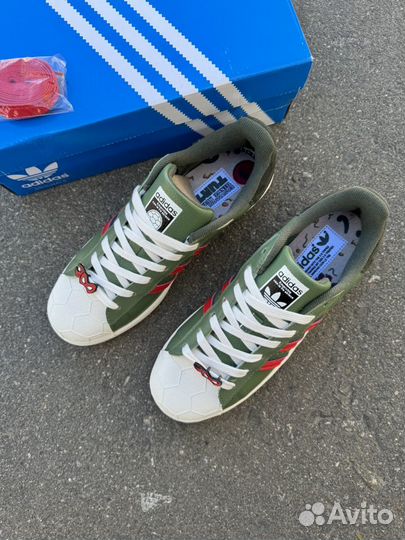 Кроссовки tmnt x adidas superstar shelltoe 36-45