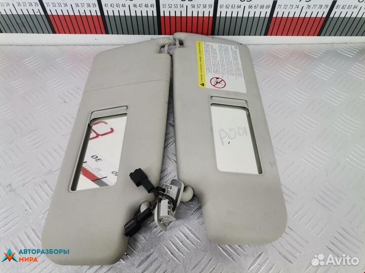 Козырек солнцезащитный Volkswagen Passat B7 2011