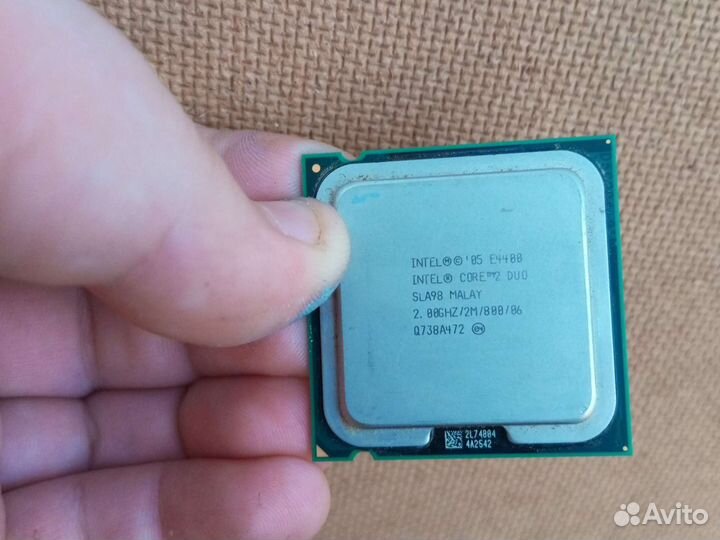 Процессор intal core 2 duo