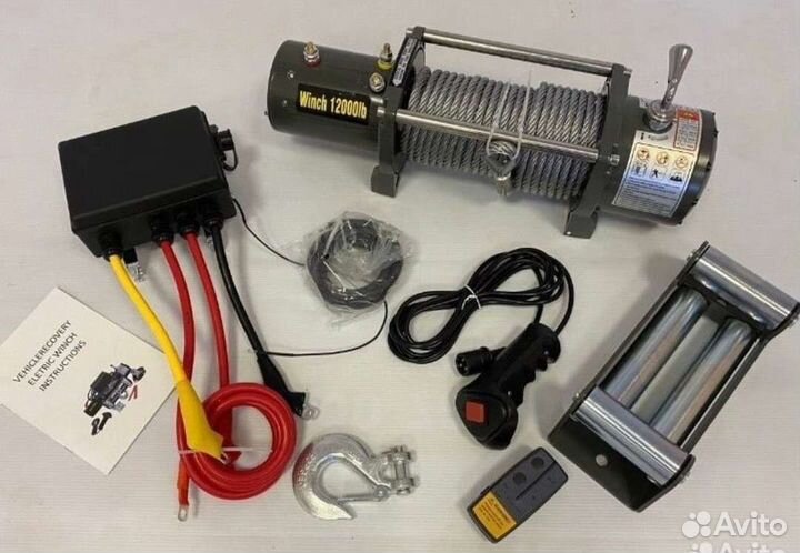 Лебедка электрическая Electric Winch 12000LBS