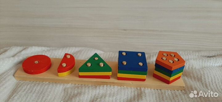 Развивающие деревянные игрушки