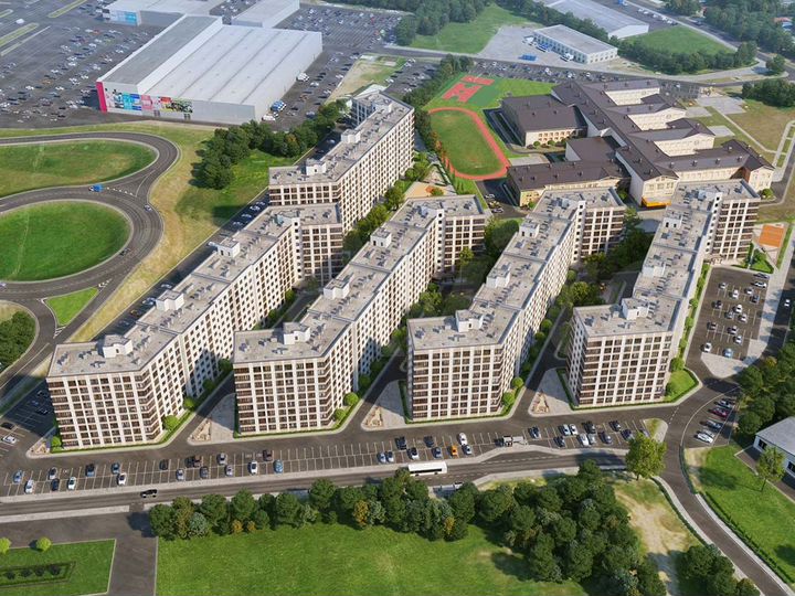 1-к. квартира, 40,4 м², 5/9 эт.