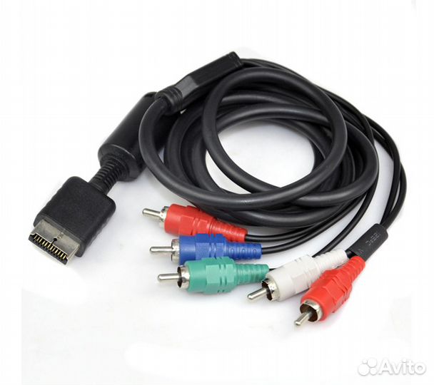 Кабель Sony PS2 PS3 Аудио Видео компонентный hdtv