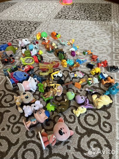 Игрушки киндер пакетом