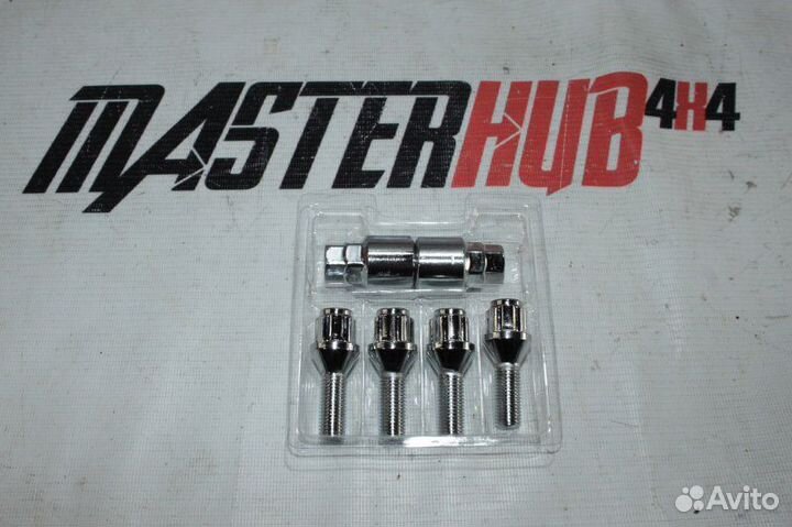 Секретные колесные болты M12X1,25X28